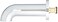 Delta Faucet RP77350 Trinsic NonDiverter Tub Spout Chrome