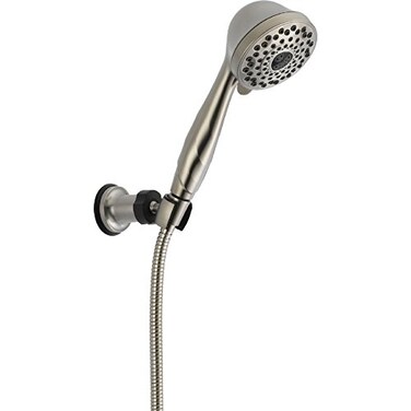 Delta Faucet 7Spray TouchClean WallMount Hand Held Shower with Hose Stainless 59716SS