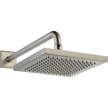 Delta Faucet SingleSpray TouchClean Rain Shower Head Stainless 57740SS