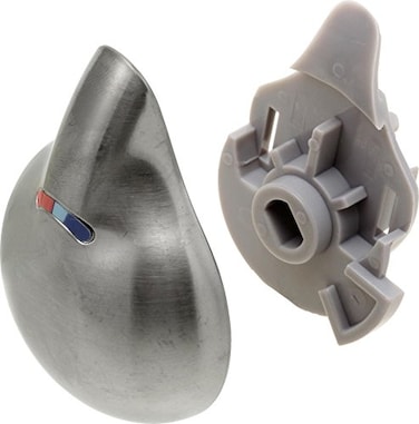 Delta Faucet RP28595SS Single Metal Lever Handle for Temperature Knob and Cover Stainless