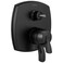 DELTA Stryke 17 Series Integrated Diverter Trim with Three Function Diverter Less Diverter Handle Matte Black
