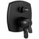 DELTA Stryke 17 Series Integrated Diverter Trim with Three Function Diverter Less Diverter Handle Matte Black