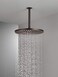 Delta Faucet SingleSpray Raincan Oil Rubbed Bronze Shower Head Rainfall Shower Head Round Shower Head 25 GPM Flow Rate Venetian Bronze 52158RB25