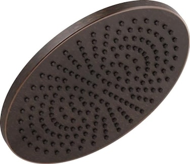 Delta Faucet SingleSpray Raincan Oil Rubbed Bronze Shower Head Rainfall Shower Head Round Shower Head 25 GPM Flow Rate Venetian Bronze 52158RB25