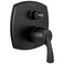 Delta Styke SingleFunction Shower Handle Valve Trim Kit with 3Way Integrated Diverter Matte Black Shower System Valve with Diverter Matte Black T24876BLLHP Handle Not Included