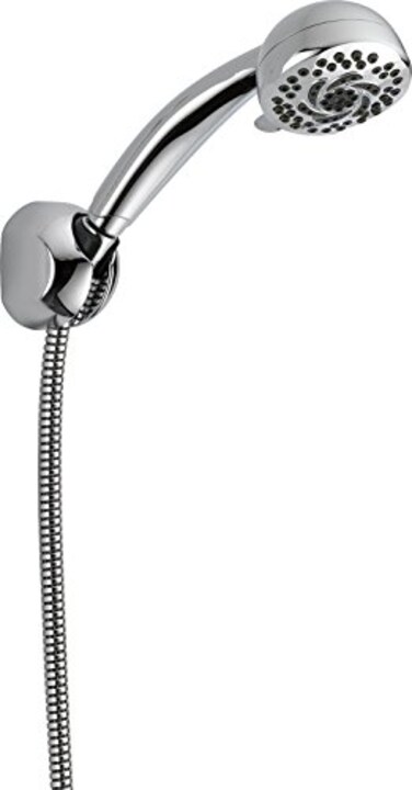 DELTA FAUCET 55436PK Premium 5Setting Fixed Wall Mount Hand Shower Chrome