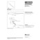 DELTA FAUCET 77560BL UrbanArzo Tank Lever Matte Black