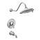 Moen TS32104EP Weymouth PosiTemp Tub and Shower Trim Kit Valve Required including 9Inch 2Spray EcoPerformance Rainshower Chrome