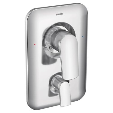 Moen Method Chrome PosiTemp Shower Valve with Builtin 3Function Transfer Valve Trim Kit Valve Required T2810