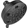DELTA FAUCET 52638BL18PK H2Okinetic 5Setting Contemporary Shower Head Matte Black