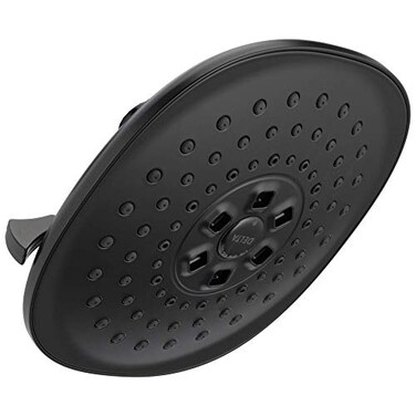 DELTA FAUCET 52686BL H2Okinetic Raincan Shower Head Matte Black