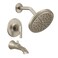Moen UTS3203EPBN Doux MCORE 3Series 1Handle EcoPerformance Tub and Shower Trim Kit Valve Required Brushed Nickel