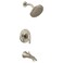 Moen UTS3203EPBN Doux MCORE 3Series 1Handle EcoPerformance Tub and Shower Trim Kit Valve Required Brushed Nickel