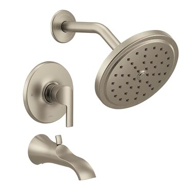 Moen UTS3203EPBN Doux MCORE 3Series 1Handle EcoPerformance Tub and Shower Trim Kit Valve Required Brushed Nickel