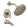 Moen UTS3203EPBN Doux MCORE 3Series 1Handle EcoPerformance Tub and Shower Trim Kit Valve Required Brushed Nickel