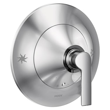 Moen Doux Chrome 1Handle PosiTemp Pressure Balancing Valve Trim Kit Valve Required TS2201