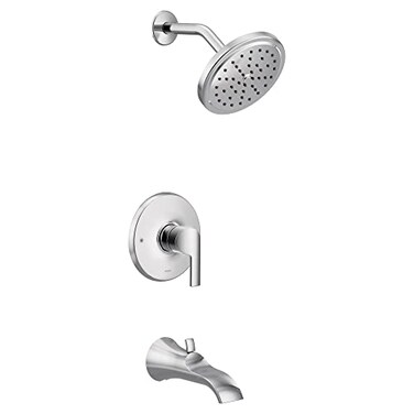 Moen UTS3203EP Doux MCORE 3Series 1Handle EcoPerformance Tub and Shower Trim Kit Valve Required Chrome