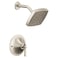 Moen TS2912EPBN Flara PosiTemp Pressure Balancing EcoPerformance Shower Trim Kit Valve Required Brushed Nickel