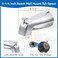 Dreyoo 5 14 Inch Bathroom Tub Spout Compatible with Westbrass E531D1F62 Fits Wall Front Mount Tub Spout with Shower Diverter 12 IPS Inside Thread Bathtub Faucet Chrome