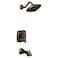 Moen UT3693EPORB Voss MCORE 3Series 1Handle EcoPerformance Tub and Shower Trim Kit Valve Required Oil Rubbed Bronze