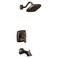 Moen UT3693EPORB Voss MCORE 3Series 1Handle EcoPerformance Tub and Shower Trim Kit Valve Required Oil Rubbed Bronze