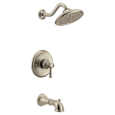 Moen UT3313BN Belfield MCORE 3Series 1Handle Tub and Shower Trim Kit Valve Required Brushed Nickel