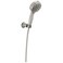 Delta 7Setting Brushed Nickel WallMount Handheld Shower Head with ProClean Spray Hand Held Shower Head and Hose with High Pressure Spray Lumicoat Stainless 55884SSPR