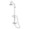 Kingston Brass CCK3661AX Kingston Wall Mount Rain Drop Shower System Polished Chrome