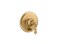 Kohler KT7276842MB Artifacts Two Function Pressure Balanced Valve Trim Only with Single Lever Handle and Integrated Diverter Less Rough In Vibrant Brushed Moderne Brass