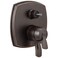 DELTA 17 Series Integrated Diverter Trim with Three Function Diverter Less Diverter Handle