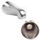 SENTO BETTER HOME BETTER LIFE SENTO Silver Universal Heavy Durable Metal Bathroom Tub Spout Without Diverter Heavy Duty Metal Bathtub Faucet Without Shower Diverter 4 Inches 12 IPS Inside Thread Polis