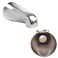 SENTO BETTER HOME BETTER LIFE SENTO Silver Universal Heavy Durable Metal Bathroom Tub Spout Without Diverter Heavy Duty Metal Bathtub Faucet Without Shower Diverter 4 Inches 12 IPS Inside Thread Polis