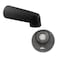 SENTO BETTER HOME BETTER LIFE SENTO Black Metal Bathroom Tub Spout Without Diverter Heavy Duty 7 Inches 12 IPS Inside Thread Matte Black