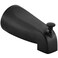 Tearel Slip Fit Tub Spout with PullUp Diverter for 12 inch Copper Tube Matte Black