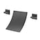 SUMERAIN Wall Mount Bathtub Faucet Waterfall Tub Filler Matte Black High Flow