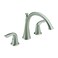 Delta Faucet Lahara 2Handle Widespread Roman Tub Faucet Brushed Nickel Stainless T2738SS