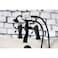 Kingston Brass KS268MB Kingston Clawfoot Tub Faucet Matte Black 913 x 7 x 594
