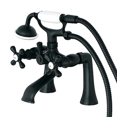 Kingston Brass KS268MB Kingston Clawfoot Tub Faucet Matte Black 913 x 7 x 594
