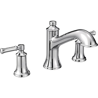 Moen T683 Dartmoor TwoHandle High Arc Roman Tub Faucet Chrome
