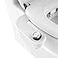 Bio Bidet SlimEdge Bidet Attachment for Toilet Non Electric Dual Nozzles for Front and Rear Cold Water Wash Adjustable Water Pressure White