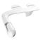 Bio Bidet SlimTwist Bidet Attachment for Toilet Non Electric Retractable Dual Nozzles Adjustable Water Pressure Splash Guard Easy Install White