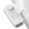 SAMODRA NonElectric Bidet Attachment for Toilet SelfCleaning Dual Nozzle Frontal Rear Wash Adjustable Water Pressure Fits Most Toilets Easy Installation Classic White