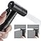BARROCK 2 Pack Bidet Sprayer Head Only Stainless Steel Handheld Shattaf Jet Spray for Toilet Baby Cloth Diaper Sprayer with Adjustable Water Pressure Control Matte Black