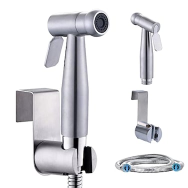 AITUOSI Handheld Sprayer 3 Pack Cloth Diaper for Baby Wash Includes 150 cm Metal Hose and Holder Excluding TType valves