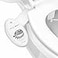 LUXE Bidet NEO 110 Single Nozzle NonElectric Bidet Attachment for Toilet Seat Adjustable Water Pressure Rear Wash White