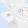 TUSHY Classic 30 Bidet Toilet Seat Attachment a NonElectric Self Cleaning Water Sprayer with Adjustable Water Pressure Nozzle Angle Control Easy Home Installation Brushed Nickel