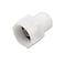 TOOLSTAR Toilet Fill Valve Pipe Adapter 78 Female Thread to 12 Male Thread Bidet Hose Fitting Pipe Adapter Connection ABS White