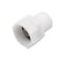 TOOLSTAR Toilet Fill Valve Pipe Adapter 78 Female Thread to 12 Male Thread Bidet Hose Fitting Pipe Adapter Connection ABS White