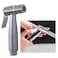 AVAbay Dual Mode Stainless Steel Sprayer HeadBidet Spray wBrushed Chrome Finish Cloth Diaper Shattaf Pet Wash