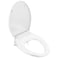 Delta 833004 Elongated Soft Close Bidet Seat with Manual Control SelfCleaning Wand White